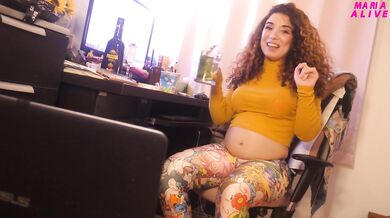 Maria Alive - WEIGHT GAIN - From sexy webcam model to fat bitch