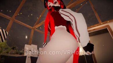 Red Head takes Off Panties Big Ass Twerks Face Sitting POV Lap Dance Ass Slap