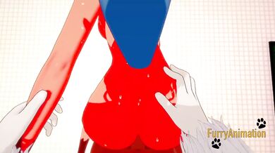 BNA Hentai - Michiru Yiff at Toilet 3/3