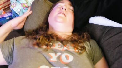Horny BBW gets all wound up, needs a hard dick