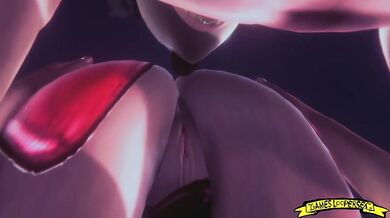 Melona and Gray 3D HENTAI Crossover Series