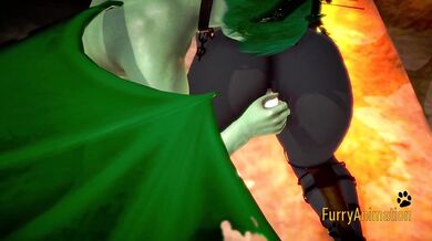 Furry Hentai 3D Yiff - Human Dragon & Bear having hard sex