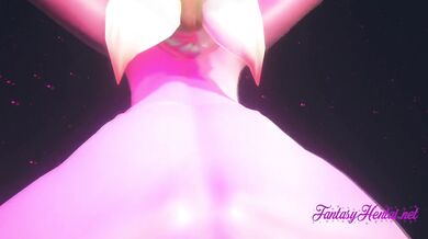 League of Legends Hentai - Ahri Star Guardian Hard Sex