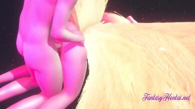 League of Legends Hentai - Ahri Star Guardian Hard Sex
