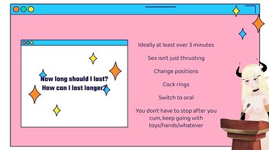 Vtuber teaches you why penis size doesn't matter (not porn)