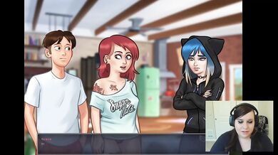 Summertime Saga Eve Skipping School (No Sex)