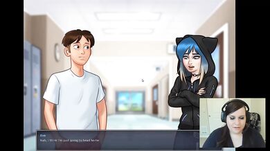 Summertime Saga Eve Skipping School (No Sex)