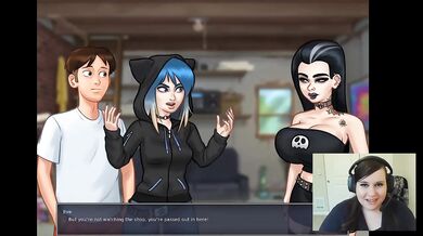Summertime Saga Eve Skipping School (No Sex)