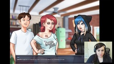 Summertime Saga Eve Skipping School (No Sex)