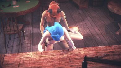 League of leguends LOL Hentai 3D - Jinx has sex in a tavern
