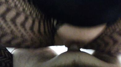 Curvy Girl Squirting a Lot Nonstop before Riding Cock