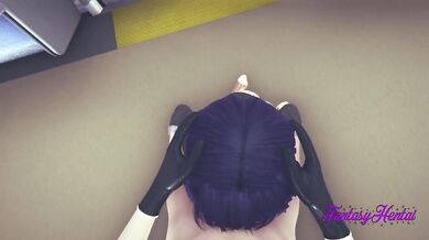 Miraculous Hentai 3D - Marinette Sex in a Train