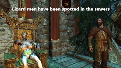 Princess Andrea Gets Ganged Banged By Argonian Lizard Men A Skyrim Story