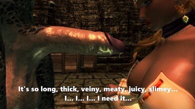 Princess Andrea Gets Ganged Banged By Argonian Lizard Men A Skyrim Story
