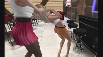 Arrogant Hooters Girl in Pantyhose
