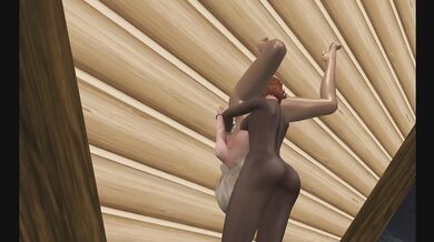 Arrogant Hooters Girl in Pantyhose
