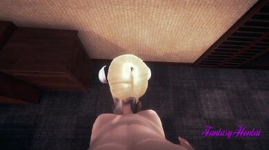 Dragon Ball 3D Hentai - C18 Sucks and is Fucked