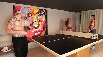 He Loses a Bet and Has to Watch Me Fuck His Girlfriend and Her Friend - Sara Blonde - Amber Prada