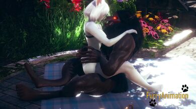 Furry Hentai - Devil Wolf Fucks Rabbit