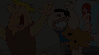 Booty Pebbles Episode 2 - Barney fucks both Wilma and Pebbles