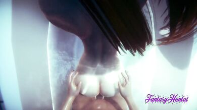 One Piece Hentai - POV Nami is Fucked in a Bath