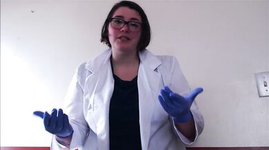 Dr. Emp checks and milks your prostate Quickie