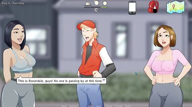 BONERDALE V0.05 - YOUR SISTERS FRIEND PLAYING WITH YOUR DINGUS