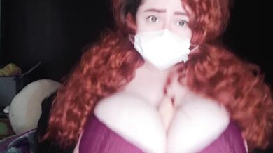 Bored in lockdown cuz of Coronavirus? Fuck my HUGE TITS instead!