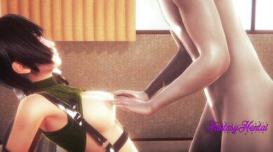 Final Fantasy VII Hentai 3D - Yuffie Have a Hard Sex