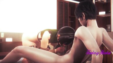 Final Fantasy VII Hentai 3D - Yuffie Have a Hard Sex