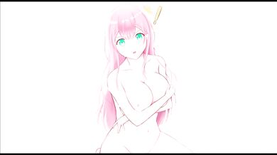 JOI hentai, with the teacher. Spanish audio.