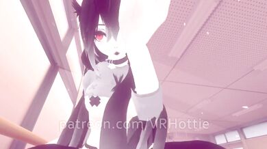 Teen Cat Girl Student Gets Nude & Face Rides You With Hidden Vibrator in Class POV Lap Dance