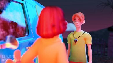 Velma Halloween Animation (Blenderknight, LewdHeart)