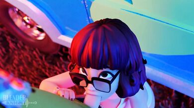 Velma Halloween Animation (Blenderknight, LewdHeart)