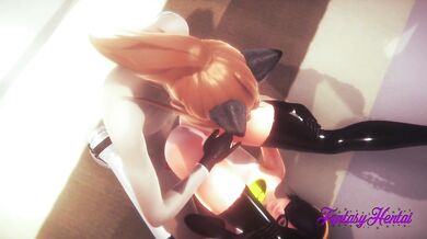 Incredibles Hentai 3D - Violet enjoy with her friend