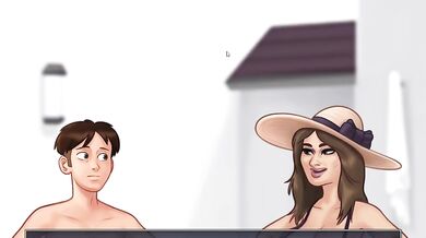 SUMMERTIME SAGA 20.5 - FUCK BOTH MILFS MELONIA AND MARIA (PT.3)