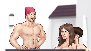 SUMMERTIME SAGA 20.5 - FUCK BOTH MILFS MELONIA AND MARIA (PT.3)