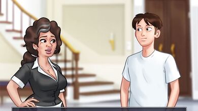SUMMERTIME SAGA 20.5 - FUCK BOTH MILFS MELONIA AND MARIA (PT.3)