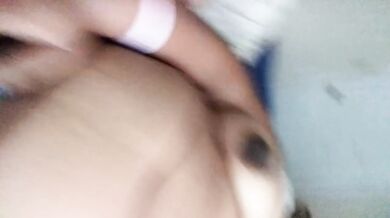 Mom's milky tits