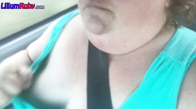 Fan Request-Teasing Flashing in Car