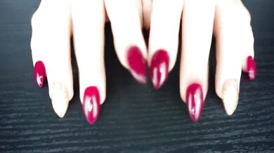 Long Nail Fetish - Nail Tapping - ASMR - DAYTONA HALE BBW