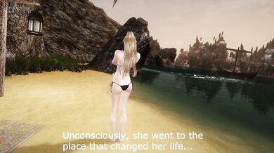 skyrim Goddess NTR part5 in the initial beach