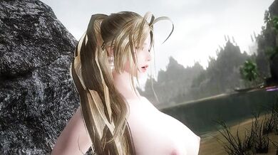 skyrim Goddess NTR part5 in the initial beach