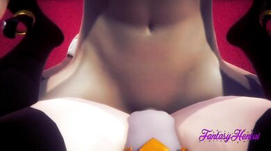 KDA Lol Hentai 3D - Akali Having sex and enjoying