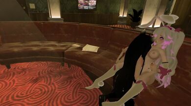 Bunny Girl loses everything while gambling [VRchat ERP] Intense moaning, nudity, lesbian scissoring