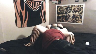 Random old guy licking pussy sexy BBW
