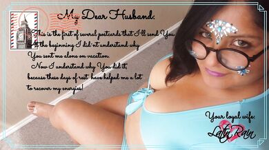 Cheating wife postcards
