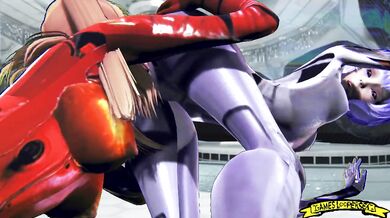 Rei Ayanami and Asuka Langley 3D SFM HENTAI