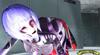 Rei Ayanami and Asuka Langley 3D SFM HENTAI