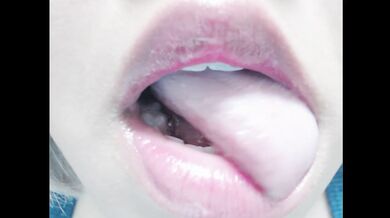 Seductive Mouth and Tongue Tease